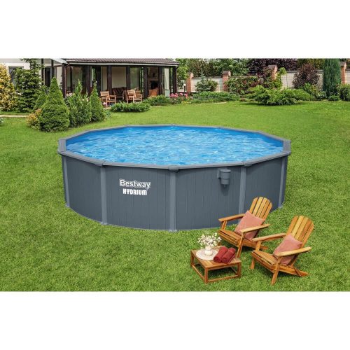 Bestway pool ovan mark Ø5,49m – 132cm djup | Hydrium Stålväggspool Set (561CS) pool – Bestway pool ovan mark Ø5,49m – 132cm djup | Hydrium™ Stålväggspool Set (561CS)