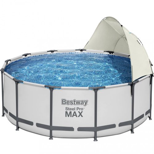 Solskydd för ovanmarkpooler | Flowclear Canopy pool – Solskydd för ovanmarkpooler | Flowclear Canopy