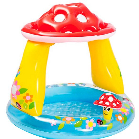 INTEX Mushroom Baby Pool, 45L, 102X89 Cm. pool – INTEX Mushroom Baby Pool, 45L, 102X89 Cm.
