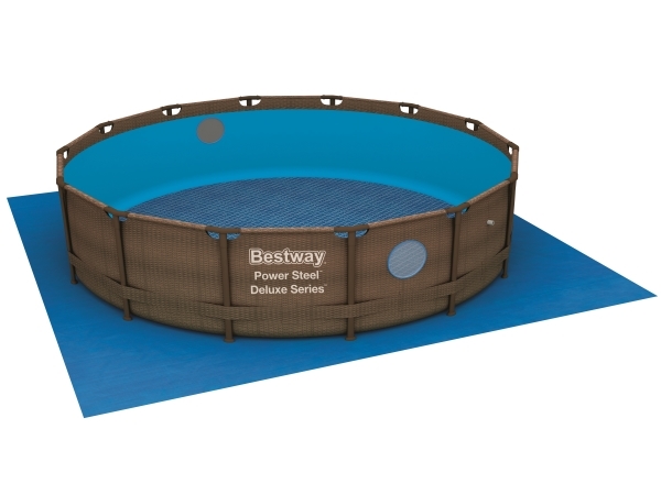 Bestway 58003, Markduk, Blå, 4,57 m, 1,75 kg, 1 styck, Låda pool – Bestway 58003, Markduk, Blå, 4,57 m, 1,75 kg, 1 styck, Låda
