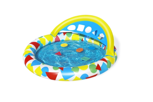 Bestway 52378, Uppblåsbar pool, 45 l, Rund, Multifärg pool – Bestway 52378, Uppblåsbar pool, 45 l, Rund, Multifärg