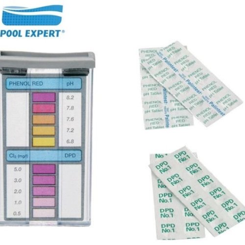 Testkit klor + pH - tabletter DPD1 pool – Testkit klor + pH - tabletter DPD1