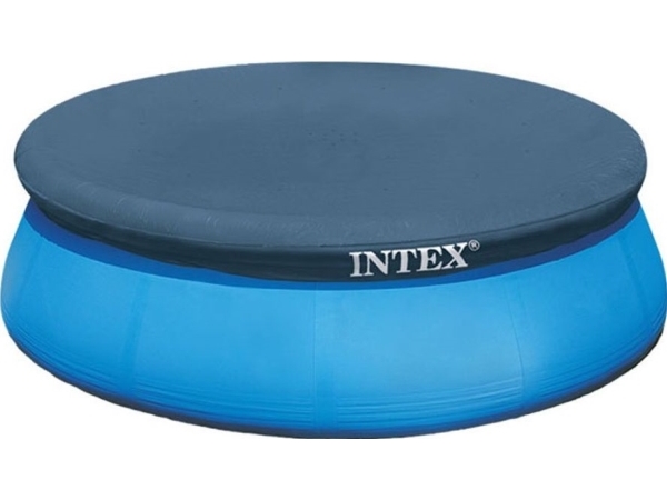 Intex 28020, Poolöverdrag, Ovanmarkspool, Rund, Blå, PVC, Polyeten, 2,44 m pool – Intex 28020, Poolöverdrag, Ovanmarkspool, Rund, Blå, PVC, Polyeten, 2,44 m
