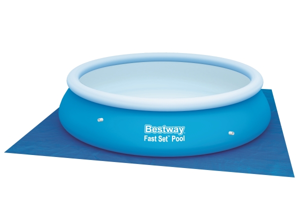 Bestway 58001, Markduk, Blå, 3,05 m, 3,05 m, 3,05 m, 879 g pool – Bestway 58001, Markduk, Blå, 3,05 m, 3,05 m, 3,05 m, 879 g