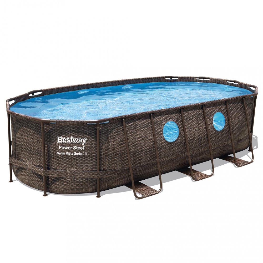pool – Bestway pool ovan mark 5,5x2,7m | Power Steel Swim Vista II (56716)
