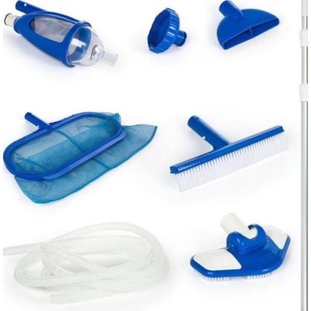 Intex Luxury Pool Maintenance Kit med teleskopisk stolpe pool – Intex Luxury Pool Maintenance Kit med teleskopisk stolpe
