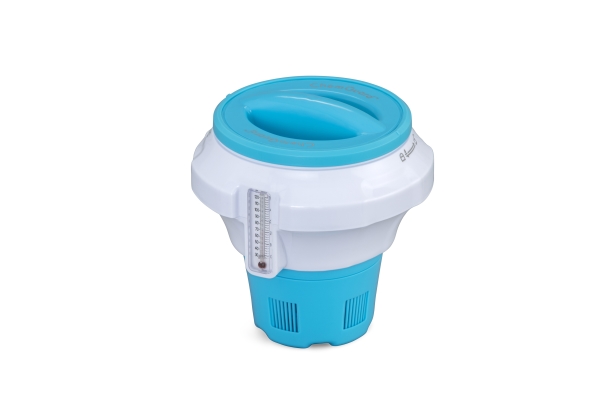 Bestway 58701 / 23, klordispenser, blå, vit, rund, °C, °F, 7,6 cm, 175 mm pool – Bestway 58701 / 23, klordispenser, blå, vit, rund, °C, °F, 7,6 cm, 175 mm
