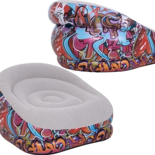 pool – JiLong uppblåsbart sittdyna 105x98x65 cm 22319