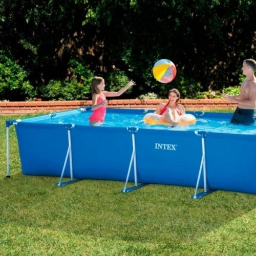 pool – Intex 28273NP, 7127 l, Pool med ram, Blå, 39,2 kg