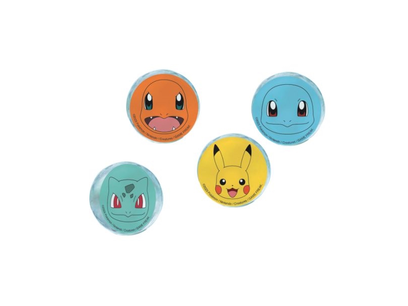 Pokémon studsbollar, 4 st pool – Pokémon studsbollar, 4 st