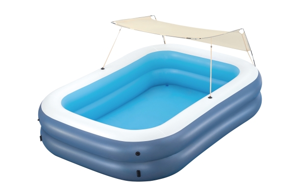 Uppblåsbar familjepool med tak 254 x 174 x 140 cm Bestway 54449 pool – Uppblåsbar familjepool med tak 254 x 174 x 140 cm Bestway 54449