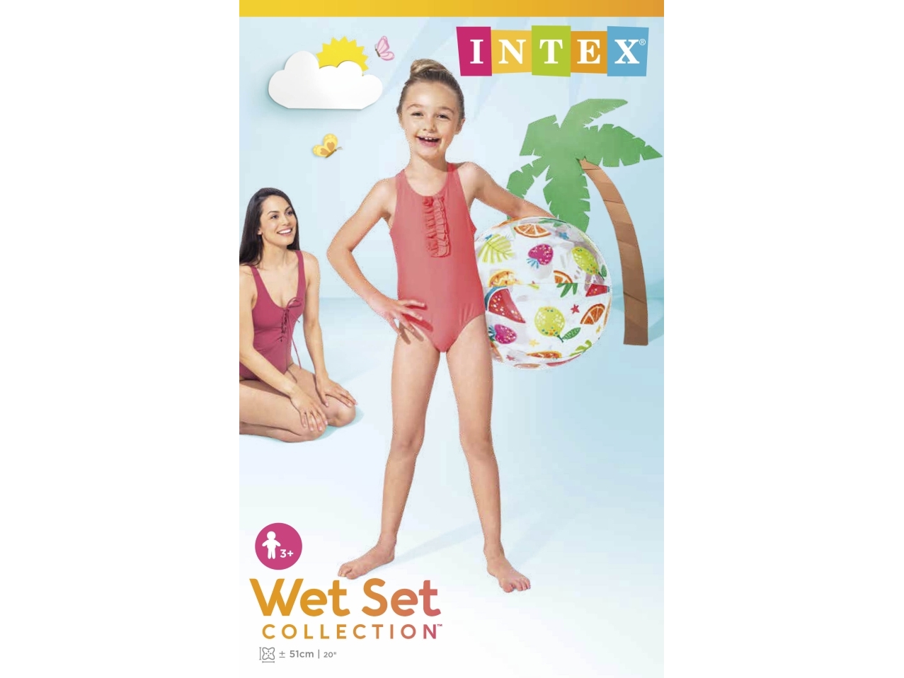INTEX Lively Print Balls, 3 Styles Asst. assorteret pool – INTEX Lively Print Balls, 3 Styles Asst. assorteret