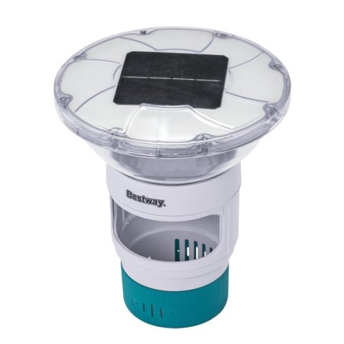 Bestway 58943, Klordispenser, Turkos, Vit, ABS, Polypropylen (PP), Rostfritt stål, IP68, LED, Variabel pool – Bestway 58943, Klordispenser, Turkos, Vit, ABS, Polypropylen (PP), Rostfritt stål, IP68, LED,