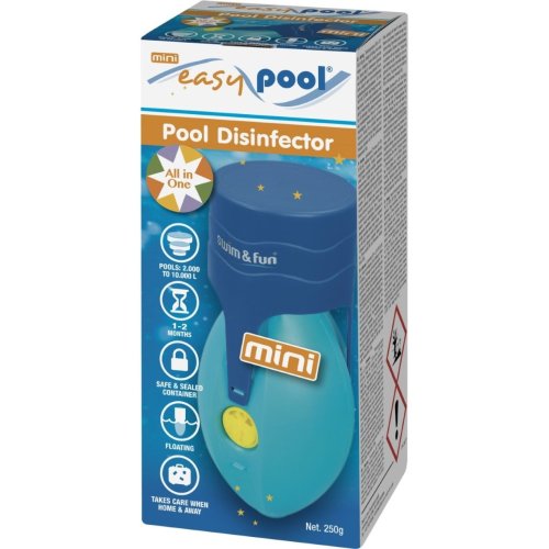 pool – EasyPool Mini - Vandvård till pooler: 2 000 - 10 000 L - 250 g. - All in one