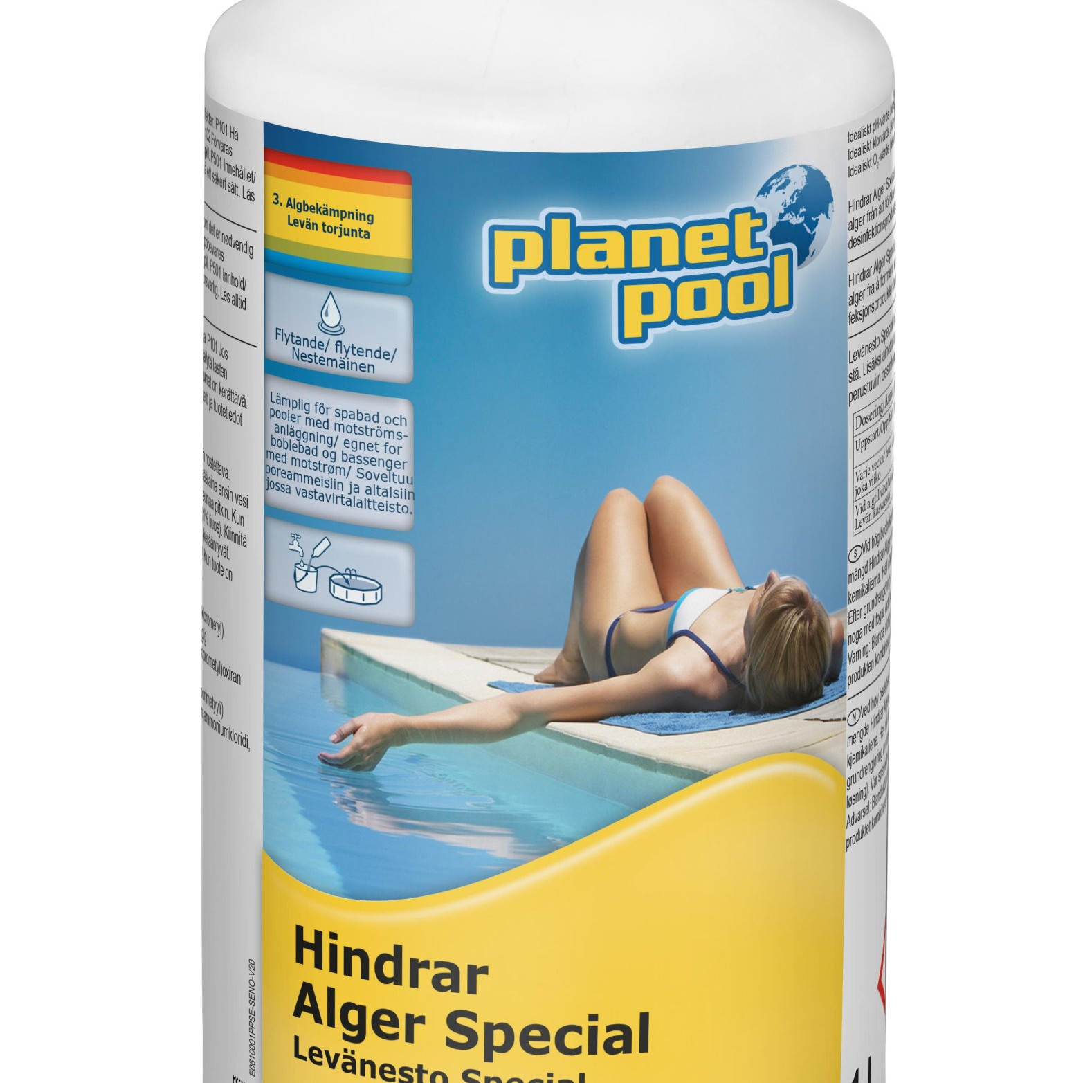 Planet Pool Hindrar Alger Special Algmedel 1 l
